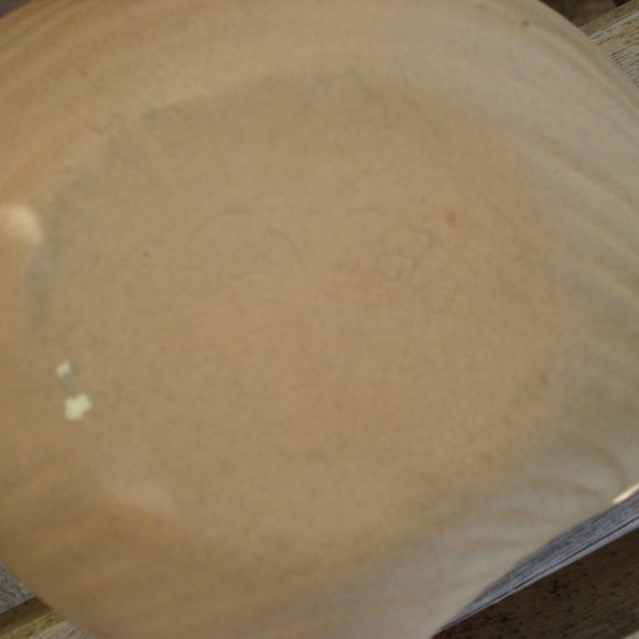 TWO PETER POTS QUAHOG BOWLS SEAGULL BLUE & MAHAGONY BROWN - Picture 8 of 10